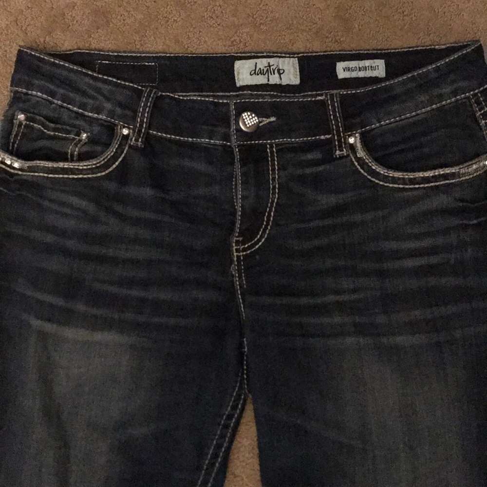 Sequin Daytrip Virgo Bootcut Jeans 31L